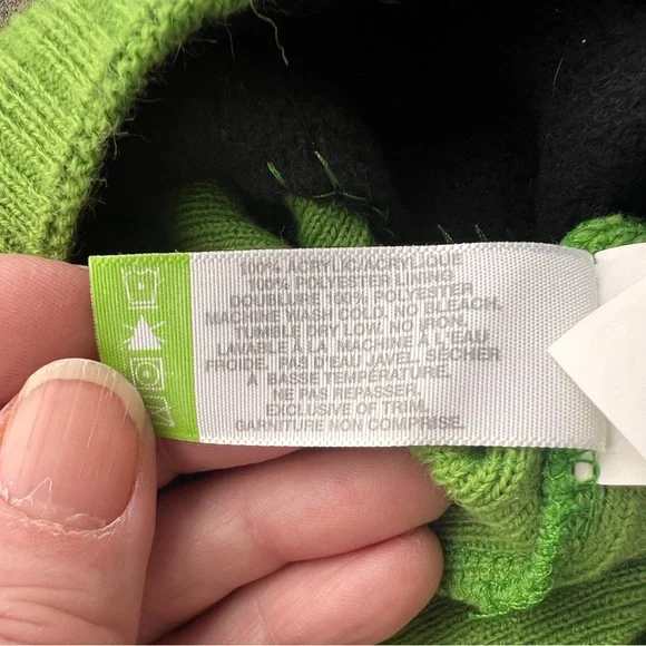 Bula Green Ribbed Knit Beanie - Picture 5 of 5